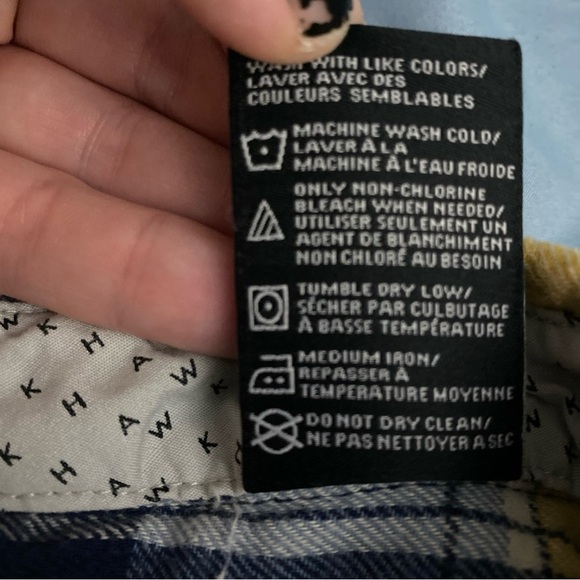 Tony Hawk Men’s XL Skateboarding Flannel Plaid Button Down Streetwear Grunge - Picture 6 of 8